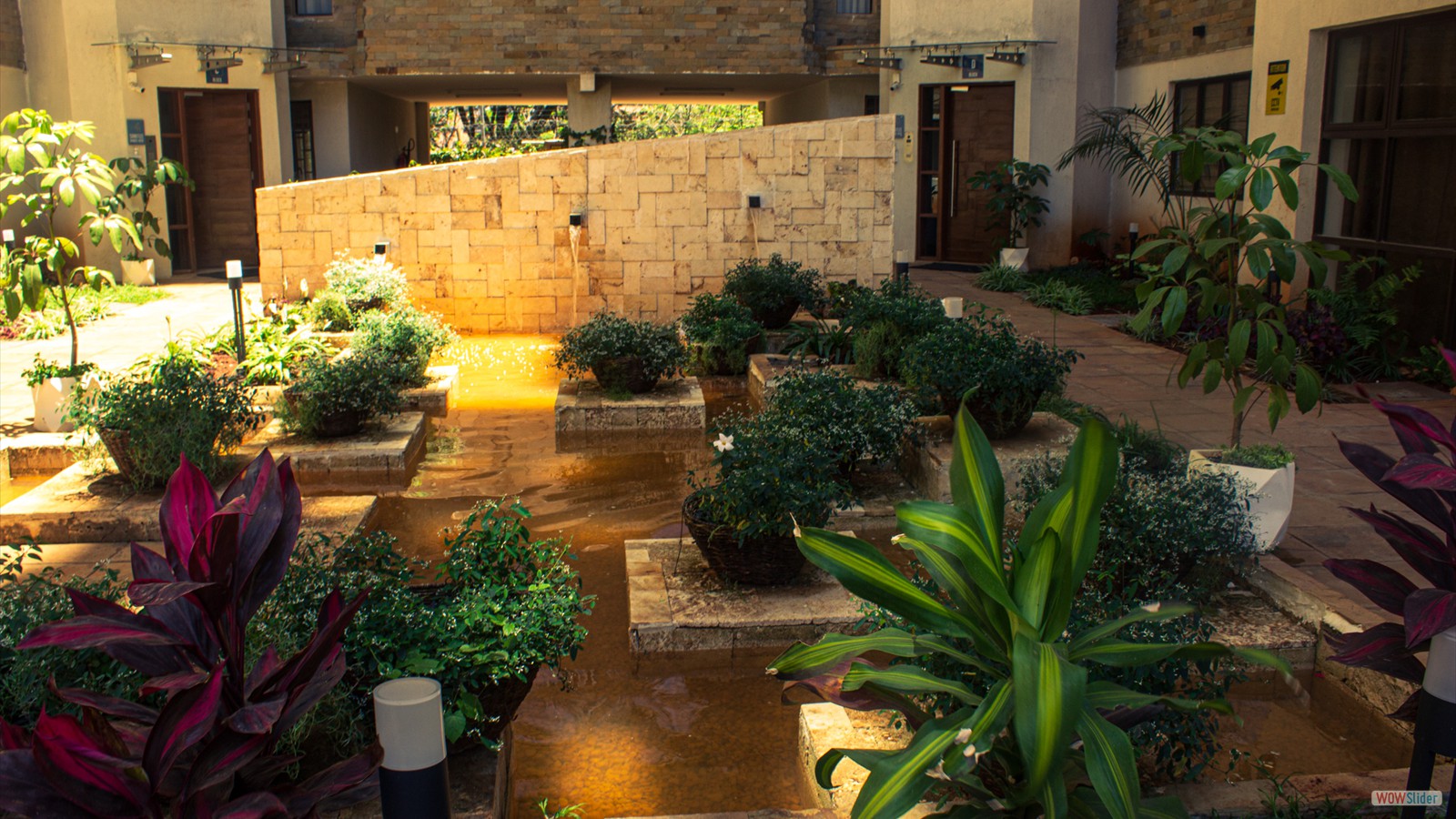 courtyard feature